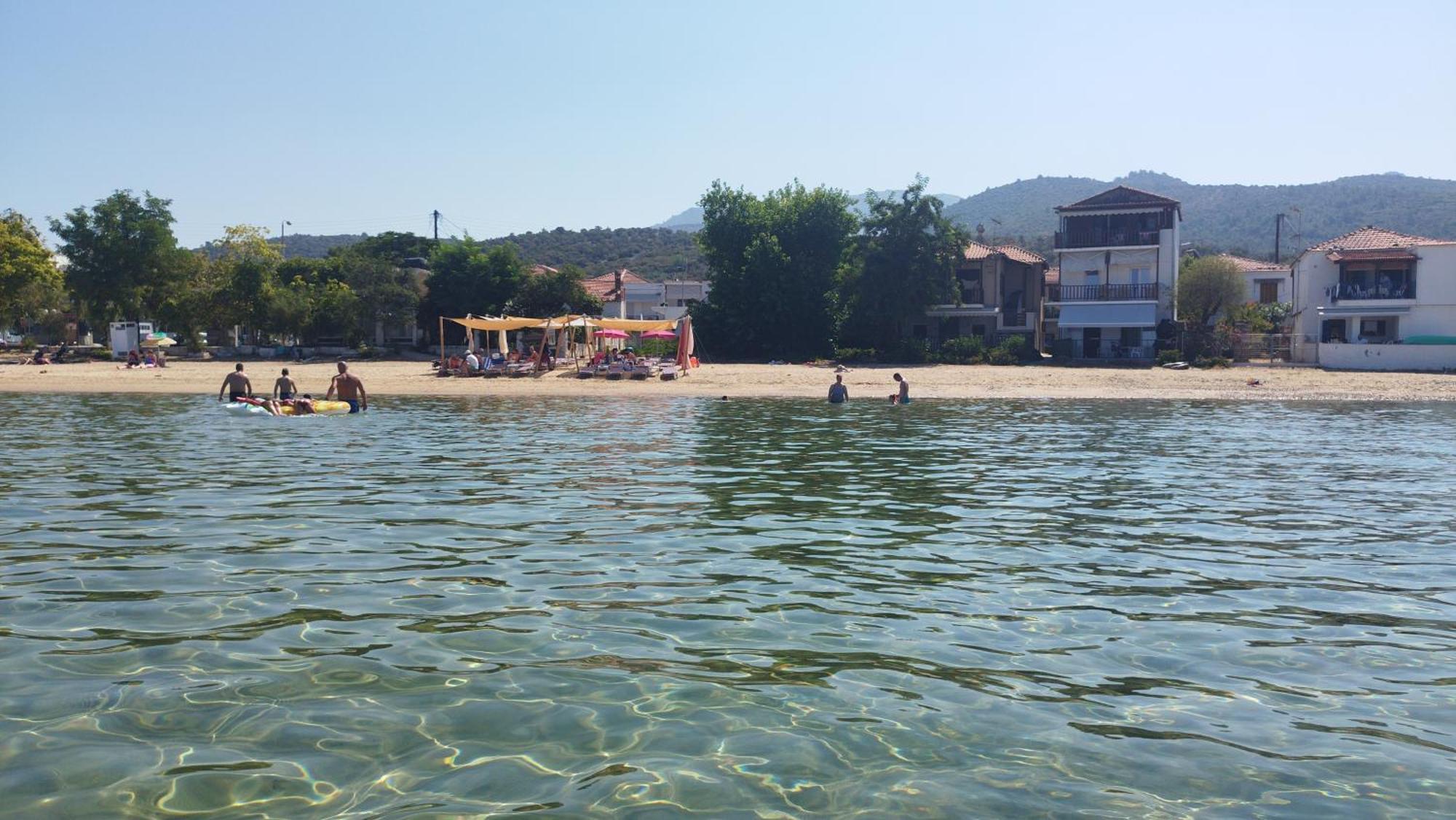 Beachfront Apartment Thassos Skála Kallirákhis Exterior foto