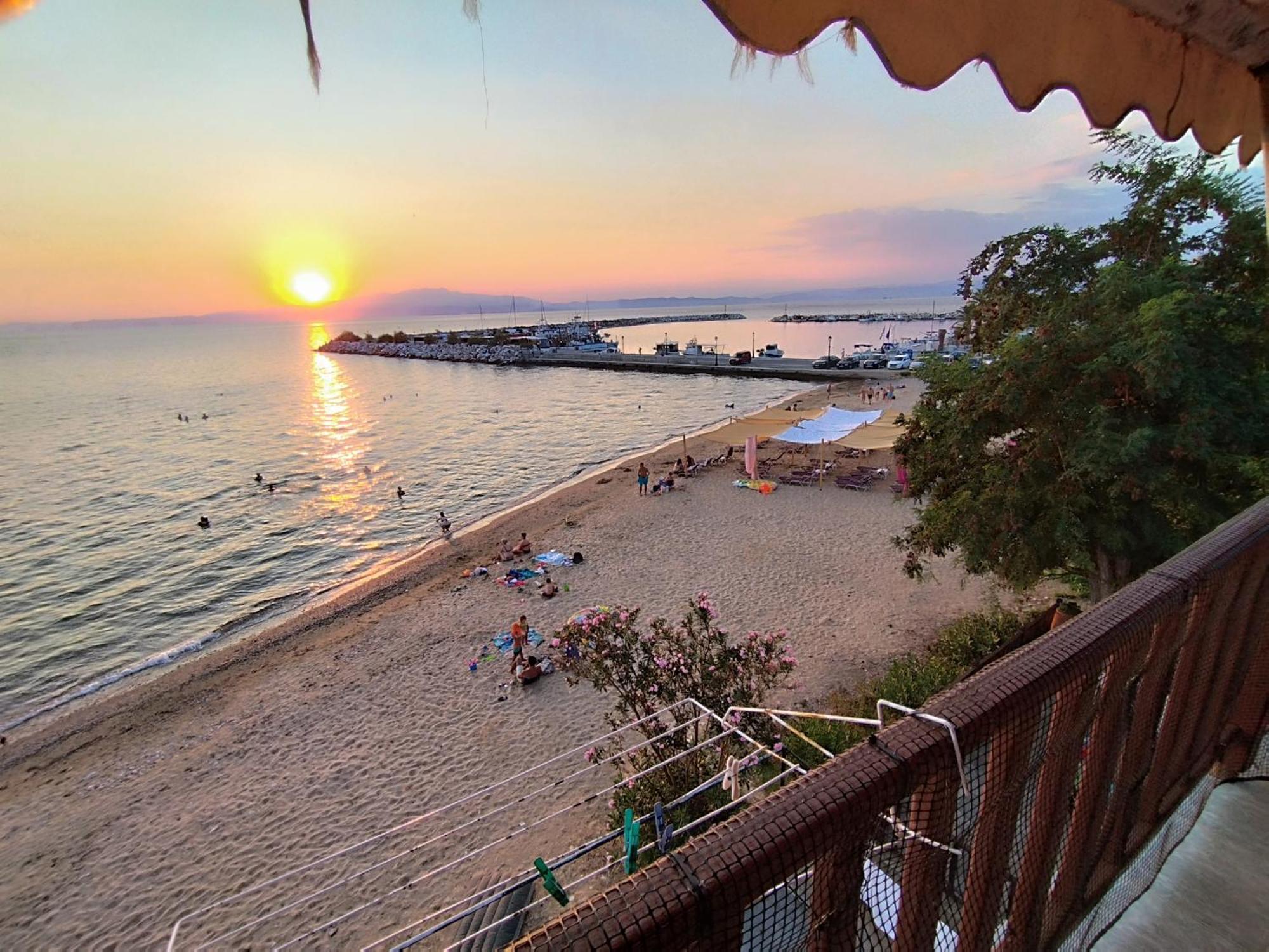 Beachfront Apartment Thassos Skála Kallirákhis Exterior foto