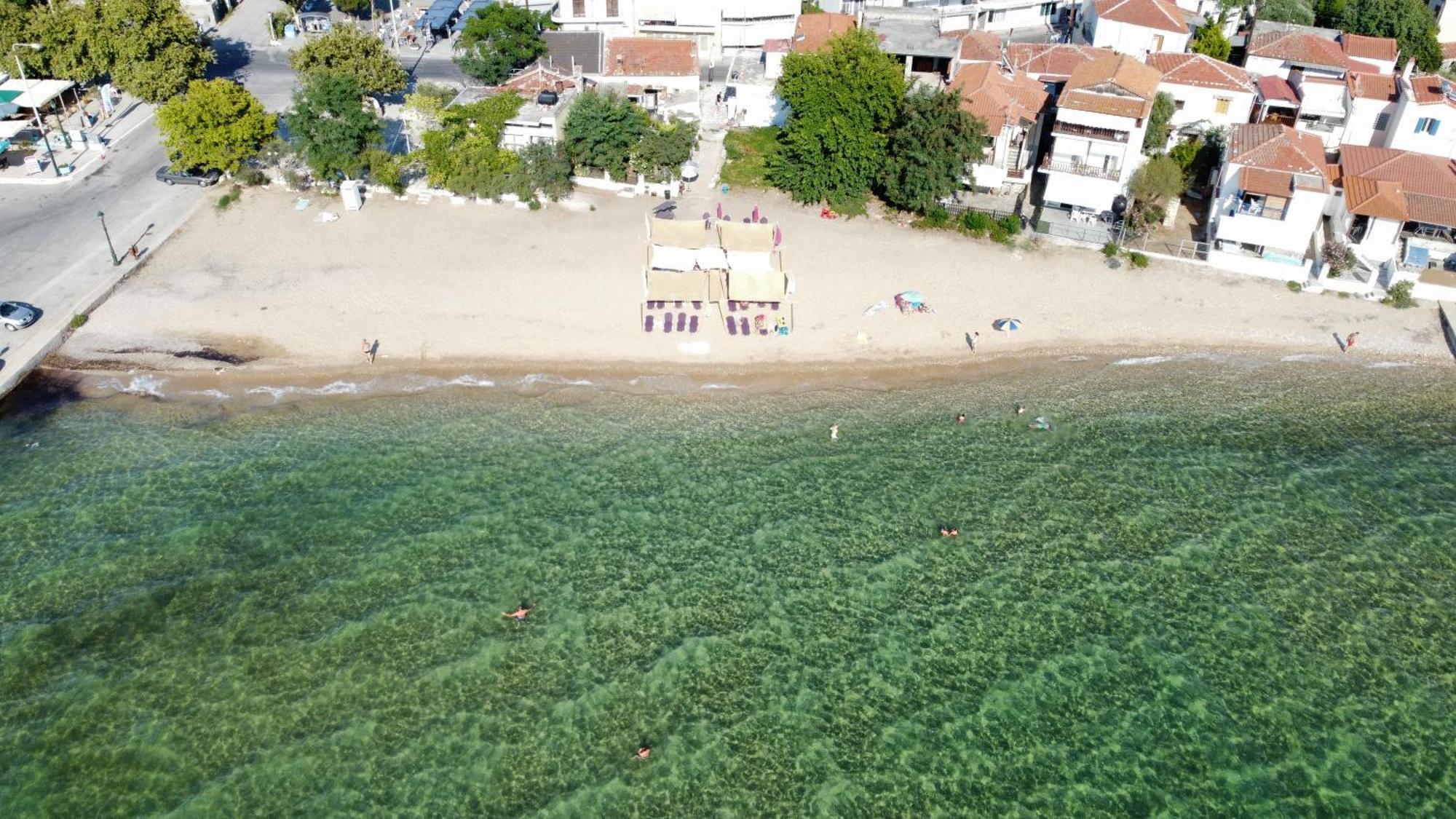 Beachfront Apartment Thassos Skála Kallirákhis Zimmer foto