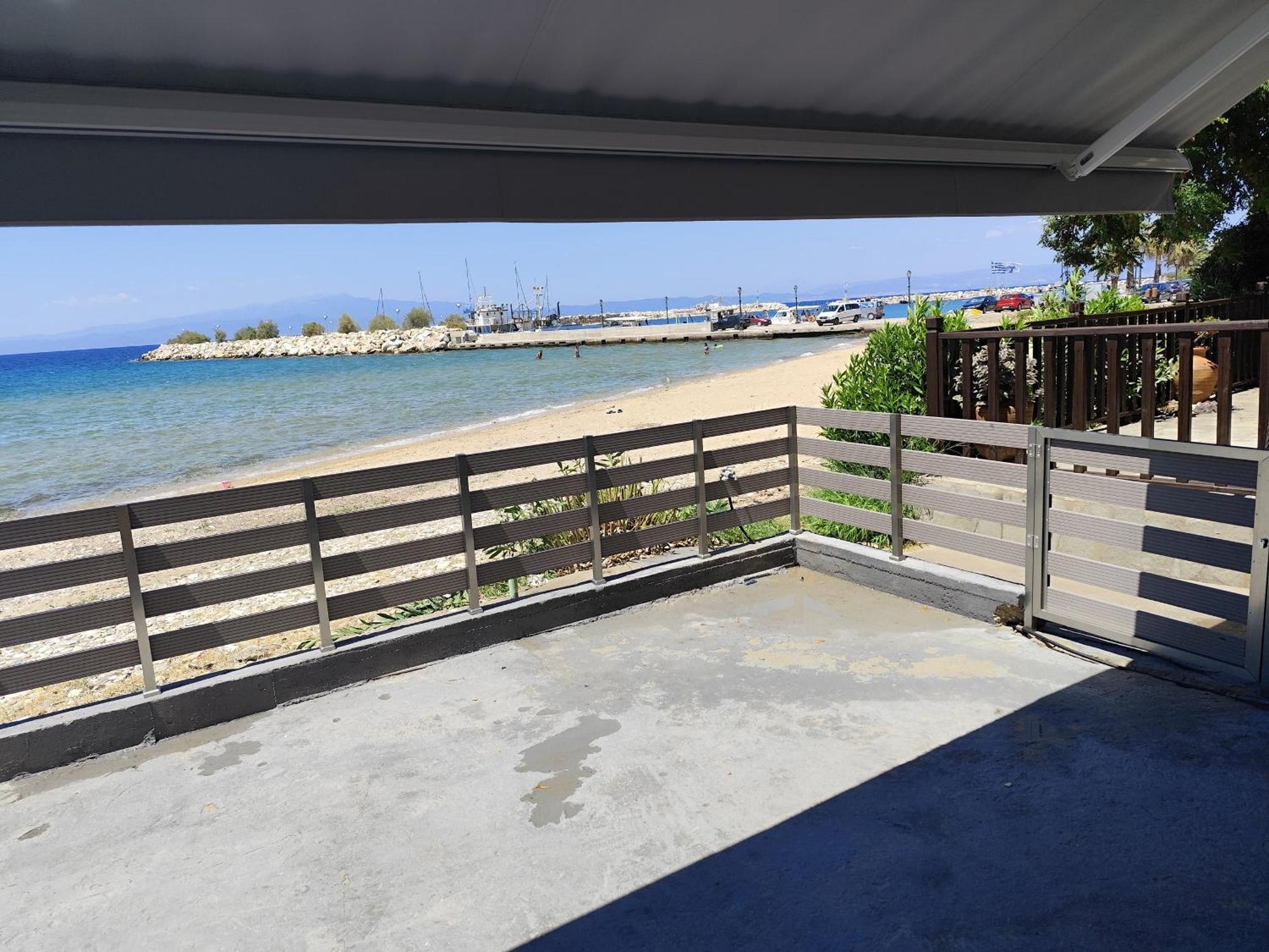 Beachfront Apartment Thassos Skála Kallirákhis Exterior foto