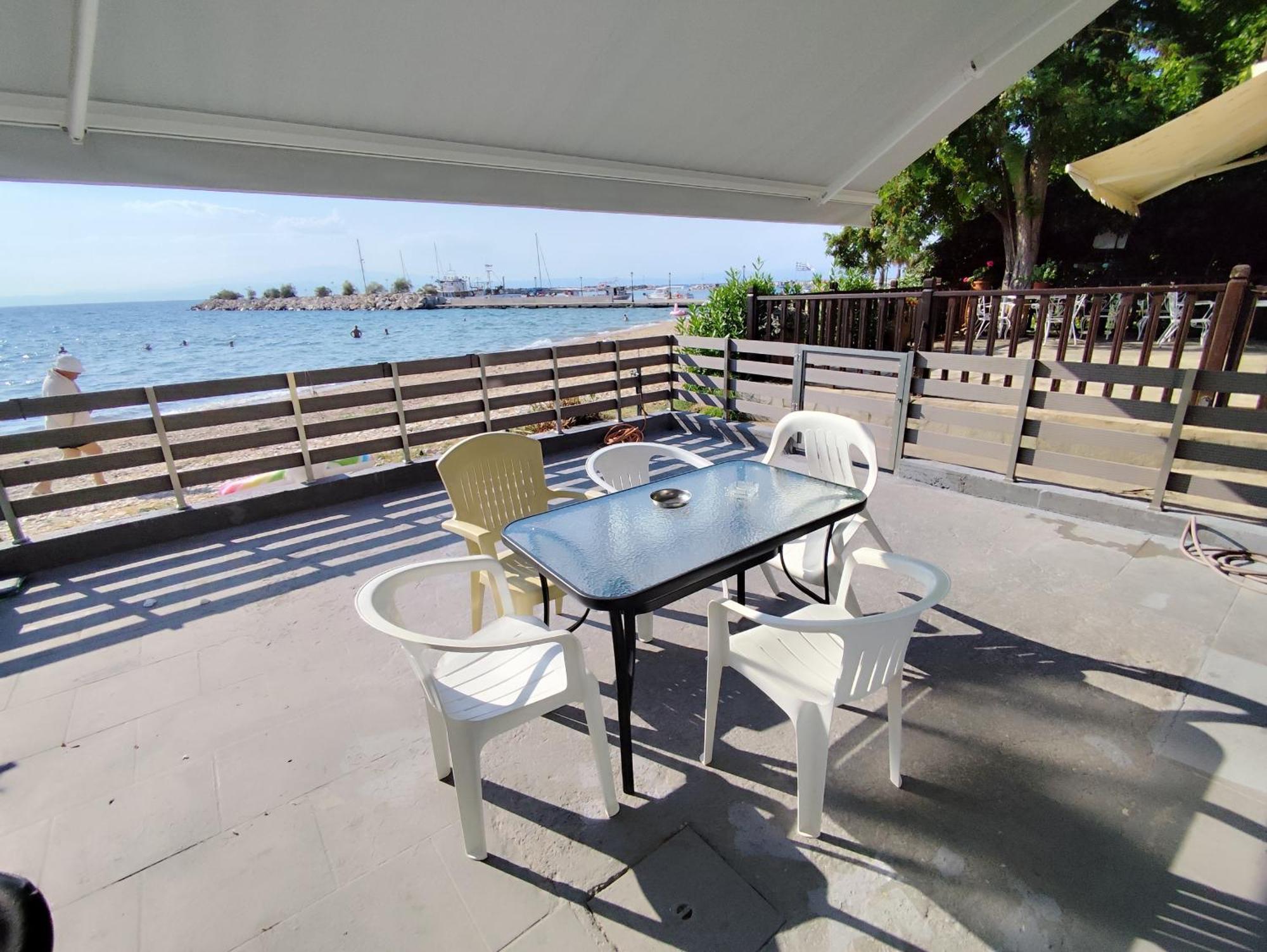 Beachfront Apartment Thassos Skála Kallirákhis Exterior foto